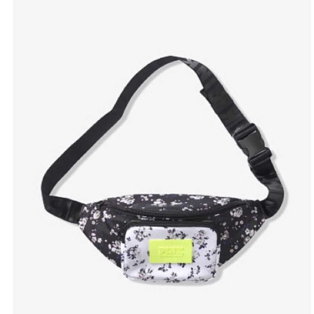 NEW! 🌻 PINK neon floral medium sized belt bag